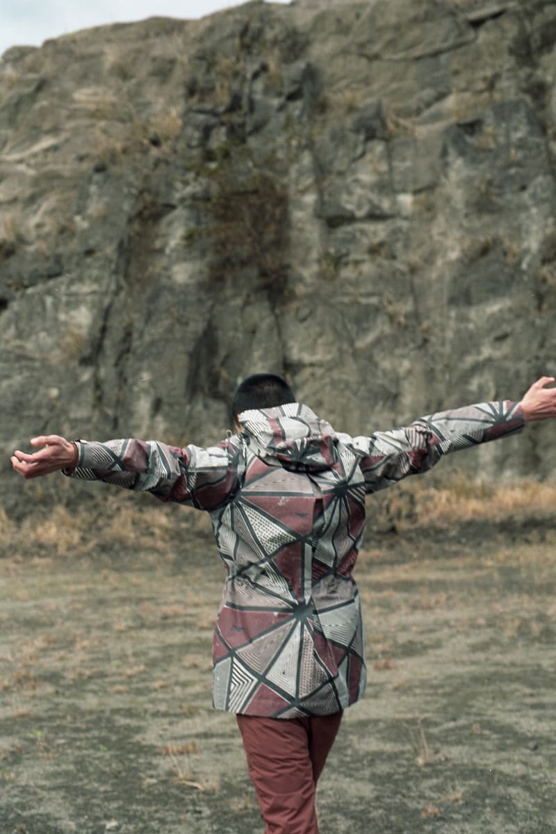 Snow Peak Fall Winter 2019 Collection Lookbook Jacket Blue Maroon