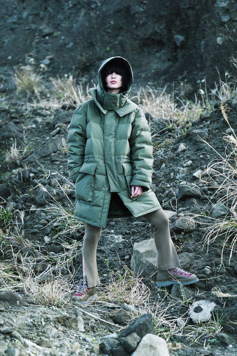 Snow Peak Fall Winter 2019 Collection Lookbook Jacket Green