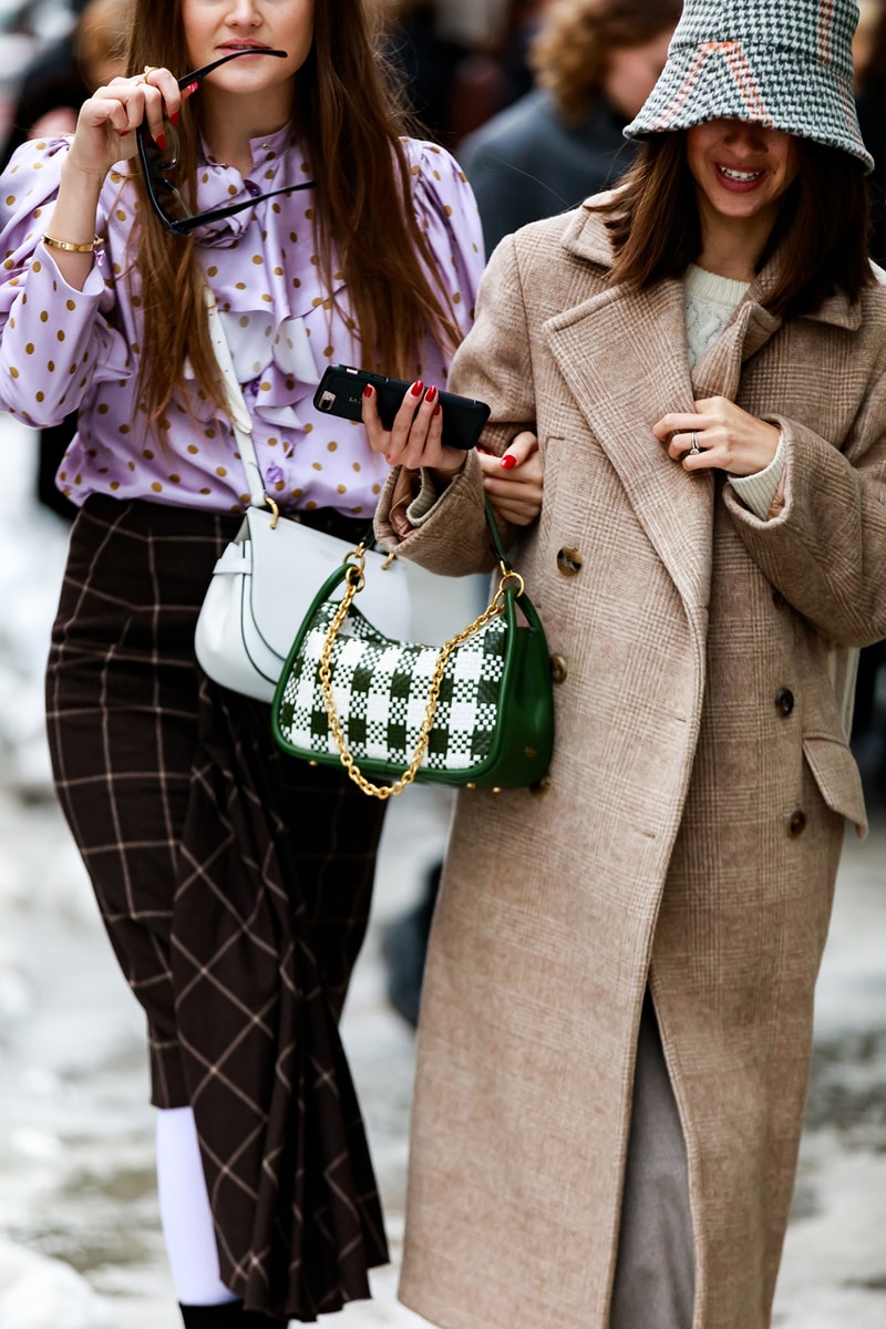 stockholm fashion week street style blogger influencer bags
