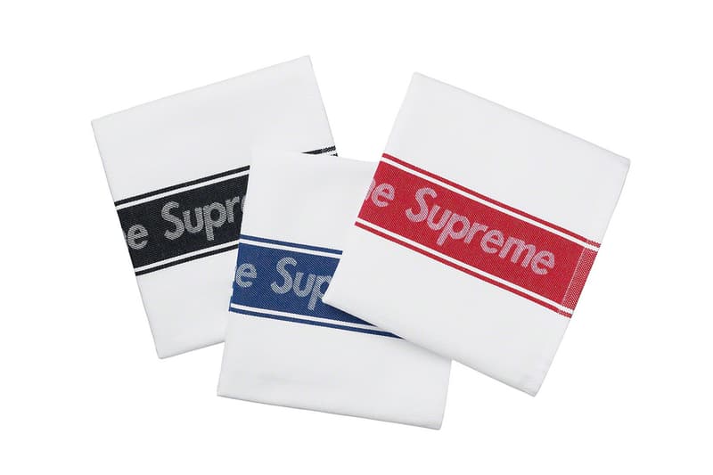 supreme spring summer 2019 ss19 collection collaboration band aids pearl drum set gore tex skateboards oakland raiders dali christopher walken