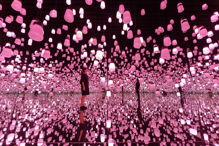 teamLab's New Light Installation Replicates Japan's Beautiful Cherry Blossom Blooms