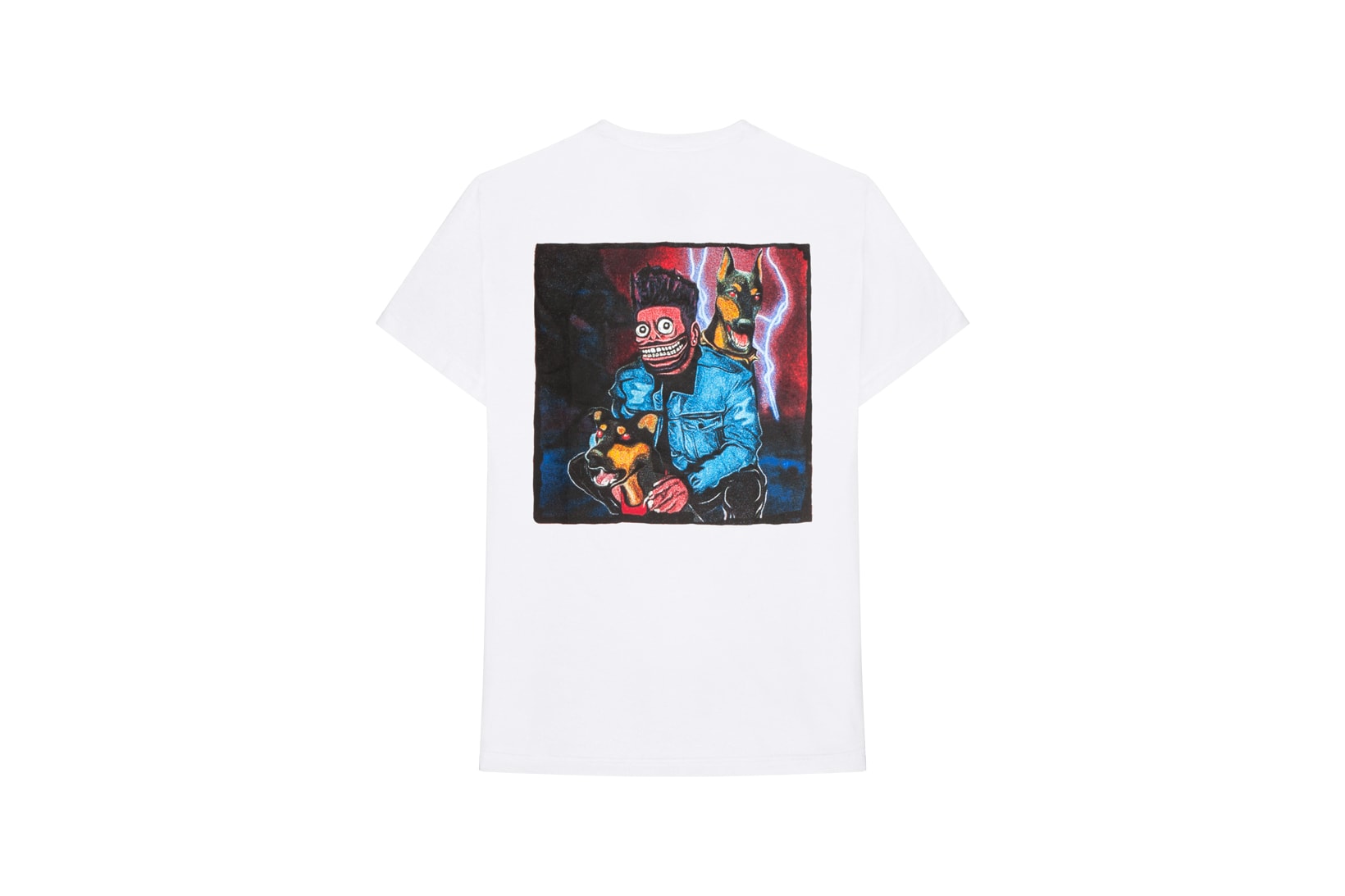 The Weeknd On Thursday Merch Collection Fan Collaboration T-shirt White