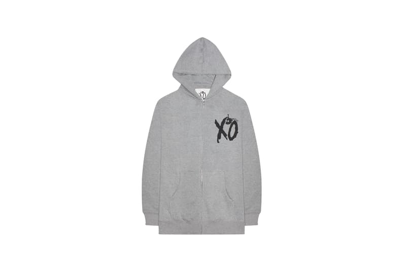 The Weeknd On Thursday Merch Collection Fan Collaboration Hoodie Grey