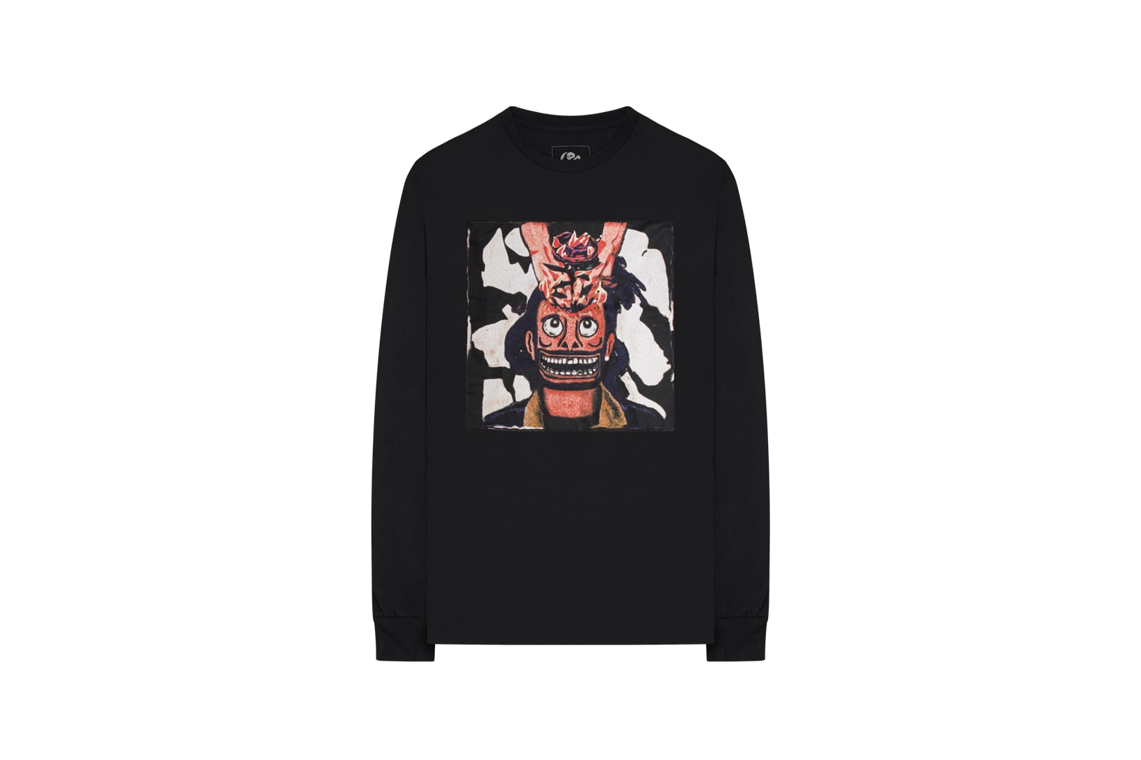 The Weeknd On Thursday Merch Collection Fan Collaboration Long Sleeved Shirt Black
