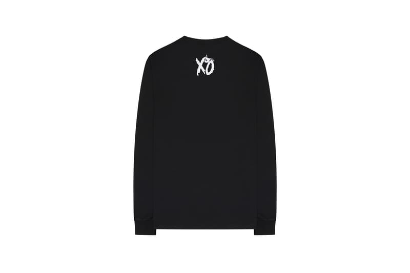 The Weeknd On Thursday Merch Collection Fan Collaboration Long Sleeved Shirt Black