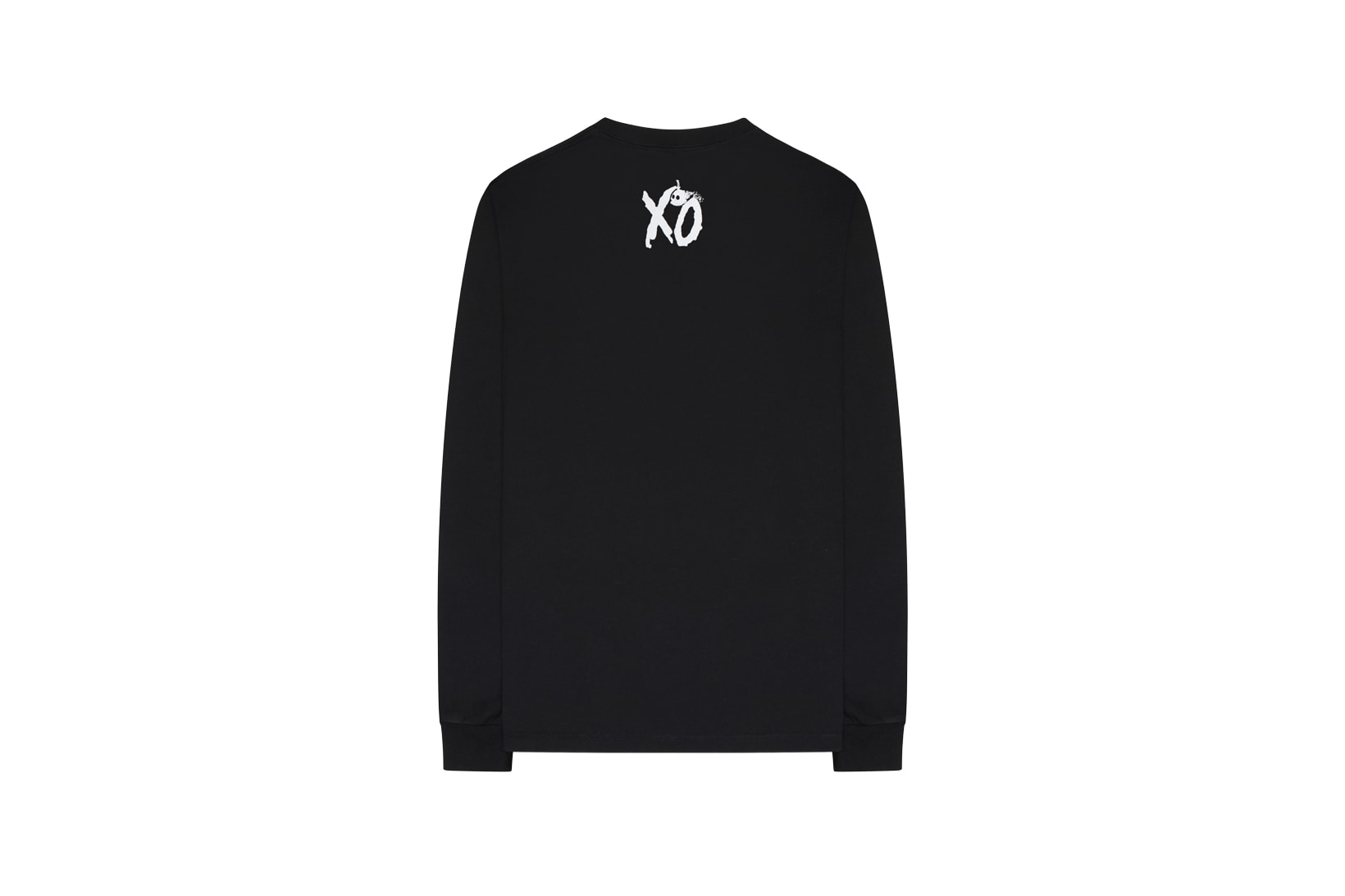 The Weeknd On Thursday Merch Collection Fan Collaboration Long Sleeved Shirt Black