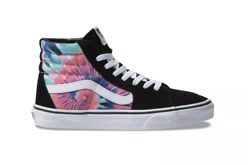 Vans Tie-Dye Pack Sk8-Hi Pink Blue White