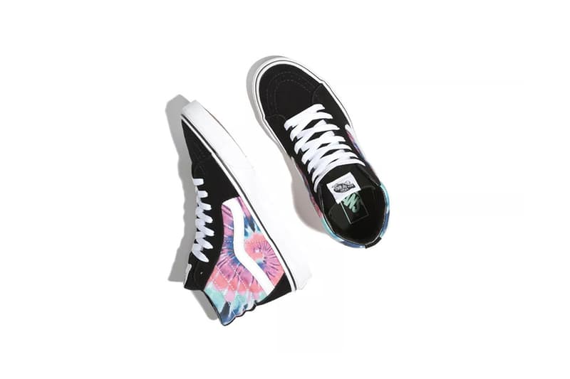 Vans Tie-Dye Pack Sk8-Hi Pink Blue White