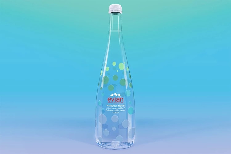 Virgil Abloh & Evian Release Newly Designed Sustainable Water Bottle Capsule