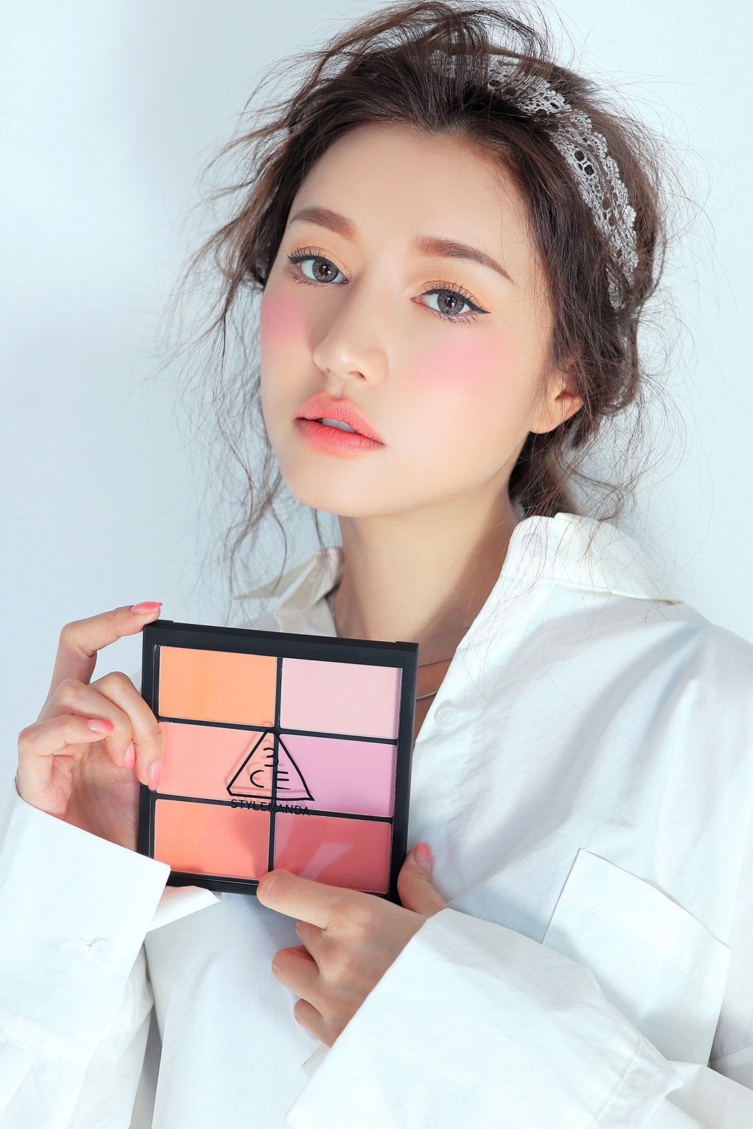 3ce korean beauty makeup cosmetics 10th anniversary eyeshadow blush palette kits