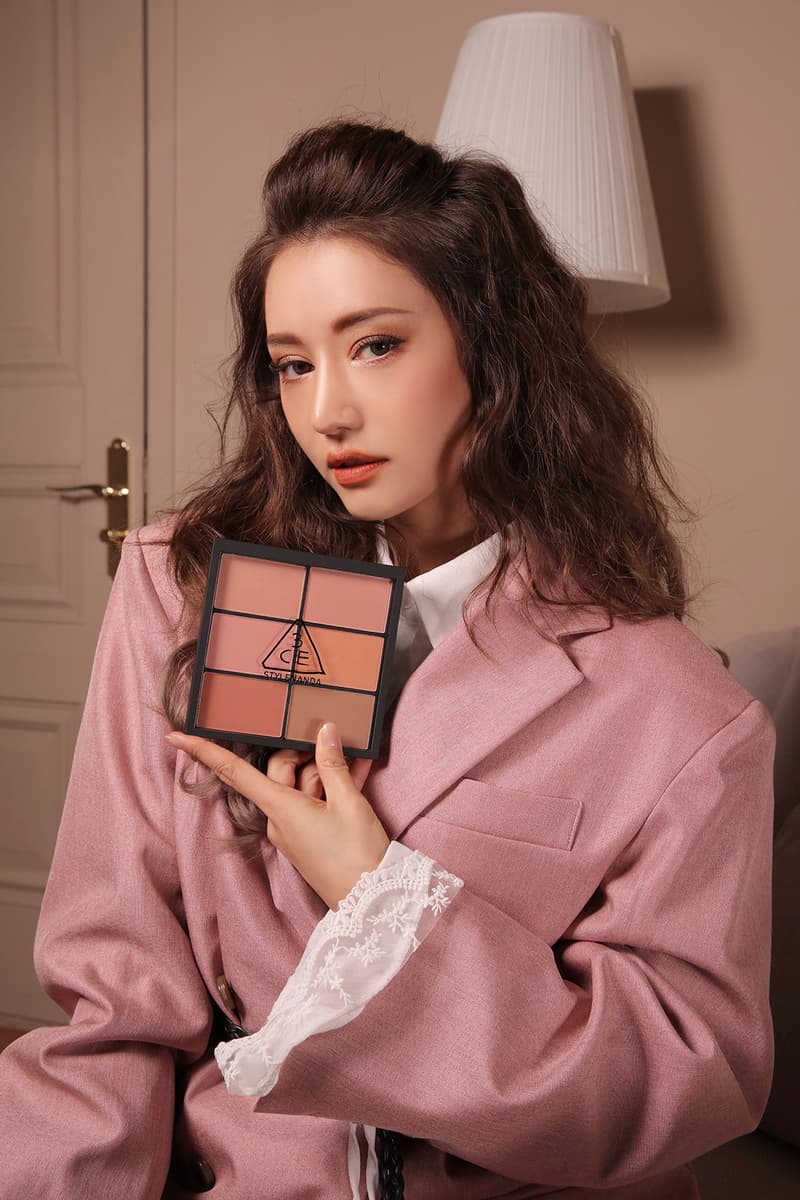 3ce korean beauty makeup cosmetics 10th anniversary eyeshadow blush palette kits
