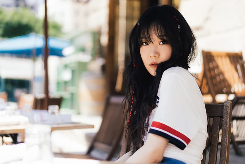 K-Pop Star KATIE Shirt White Red Blue