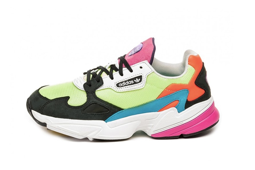 adidas Originals Falcon Drops in Bold Spring Hue Sneaker Pink Yellow Grey Black Blue Teal Summer Shoe Trainer