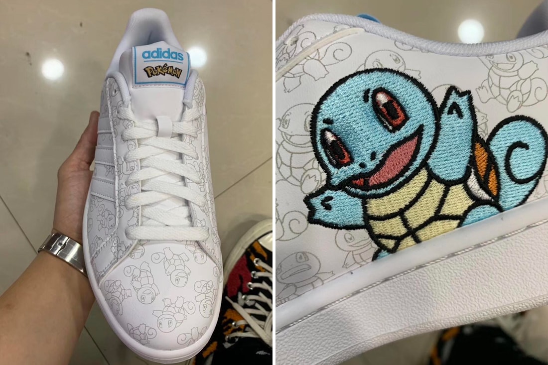 Pokémon adidas Originals Campus Pikachu Squirtle Sneakers Trainers Collaboration First Look