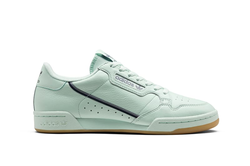 adidas continental mint green