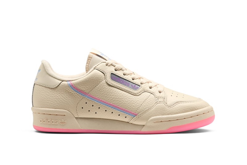 adidas continental 80 pink sole