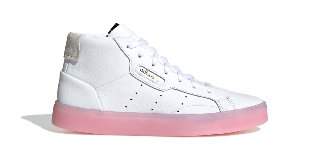 adidas Super Sleek sneakers in light pink - ShopStyle