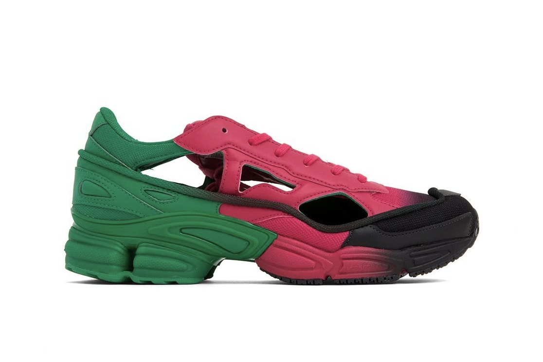 adidas x Raf Simons Replicant Ozweego Spring Drop Colorways Sneaker Shoe Release Green Red Black White