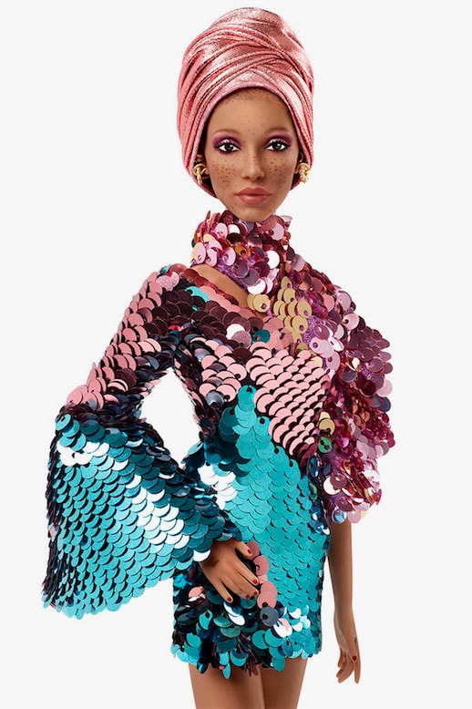 Adwoa Aboah Gets Her Own Barbie Shero Doll Release Reveal Edward Enninful Dover Street Market Launch Dream Gap Project Mattel Gurls Talk Charity 