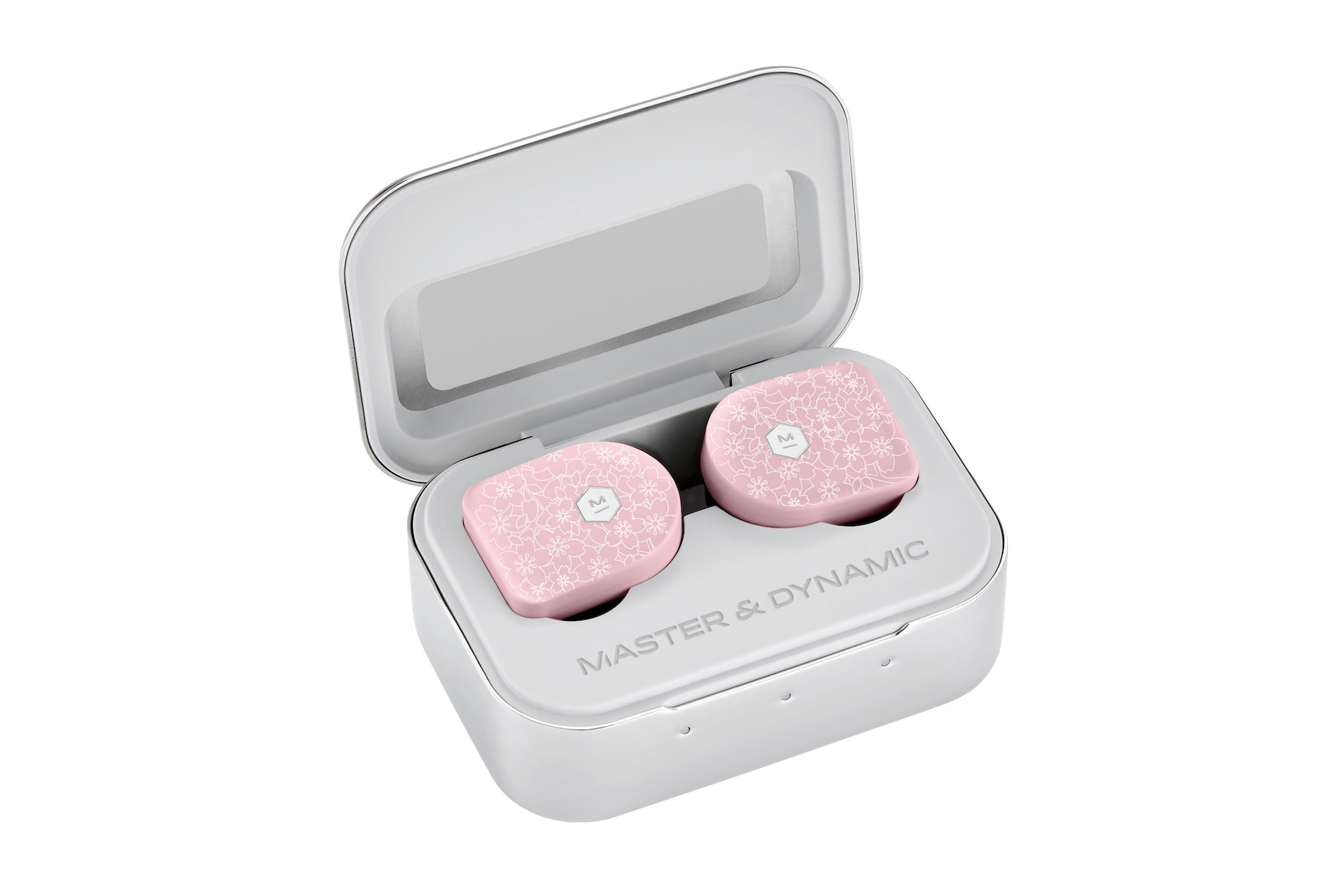 Master & Dynamic Pink Wireless Headphones Release Music Earphones Pods Cherry Blossom Sakura