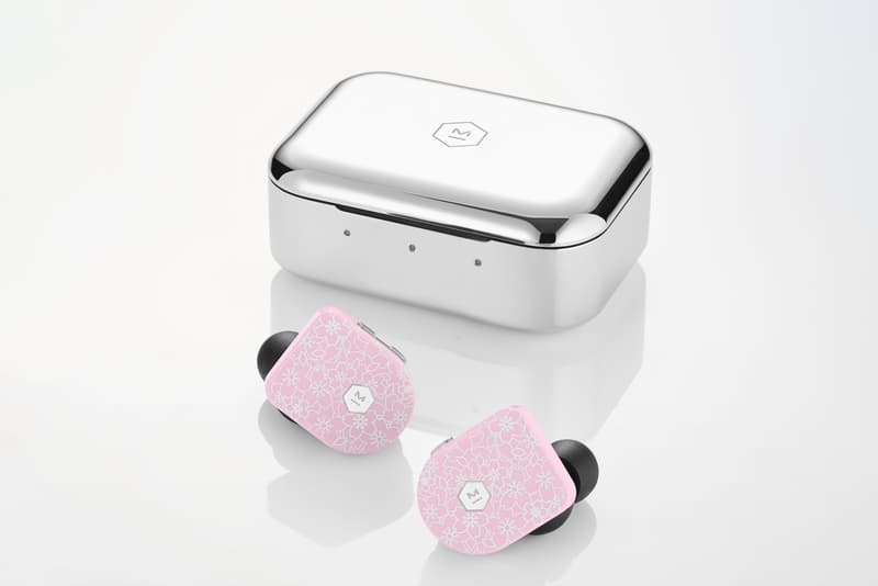 Master & Dynamic Pink Wireless Headphones Release Music Earphones Pods Cherry Blossom Sakura