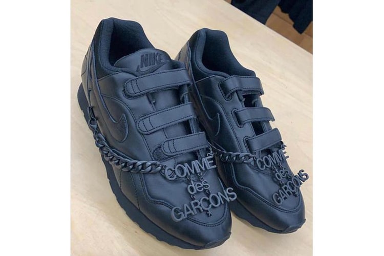 COMME des GARÇONS x Nike Tease a New Velcro-Strapped Sneaker