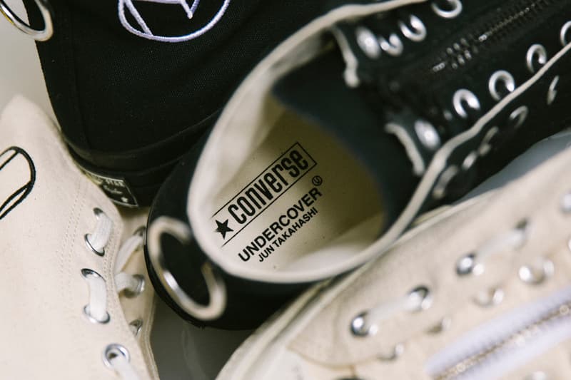 Converse x Undercover Chuck 70 Release Black White Where To Buy Launch Sneaker Shoe Footwear Jun Takahashi
