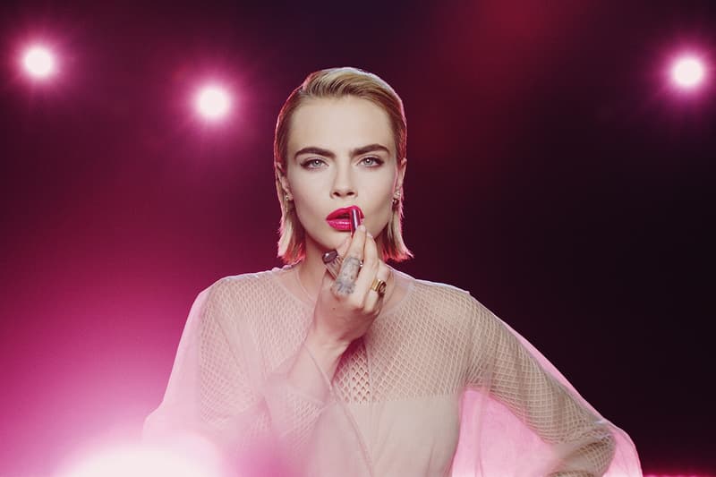dior addict makeup lipstick nail polish peter philips cara Delevingne bts behind the scenes