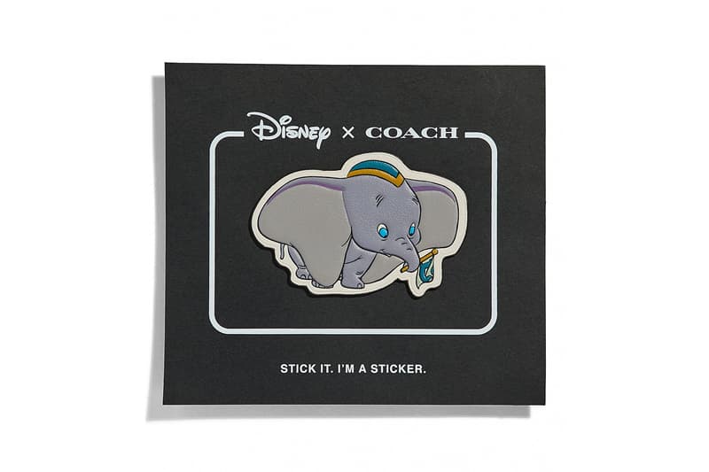 Disney x Coach Dumbo Sticker Grey