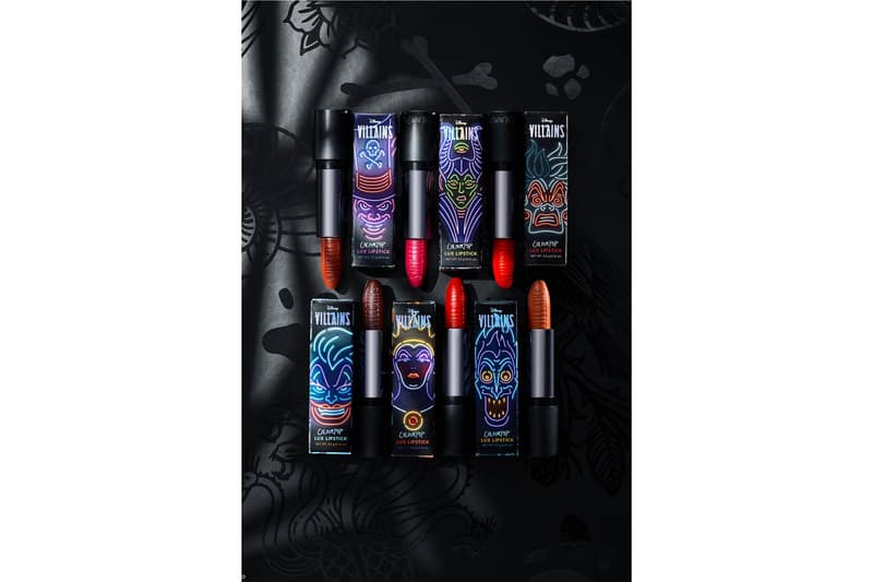 ColourPop Disney Villains Eyeshadow Lipstick Highlighters