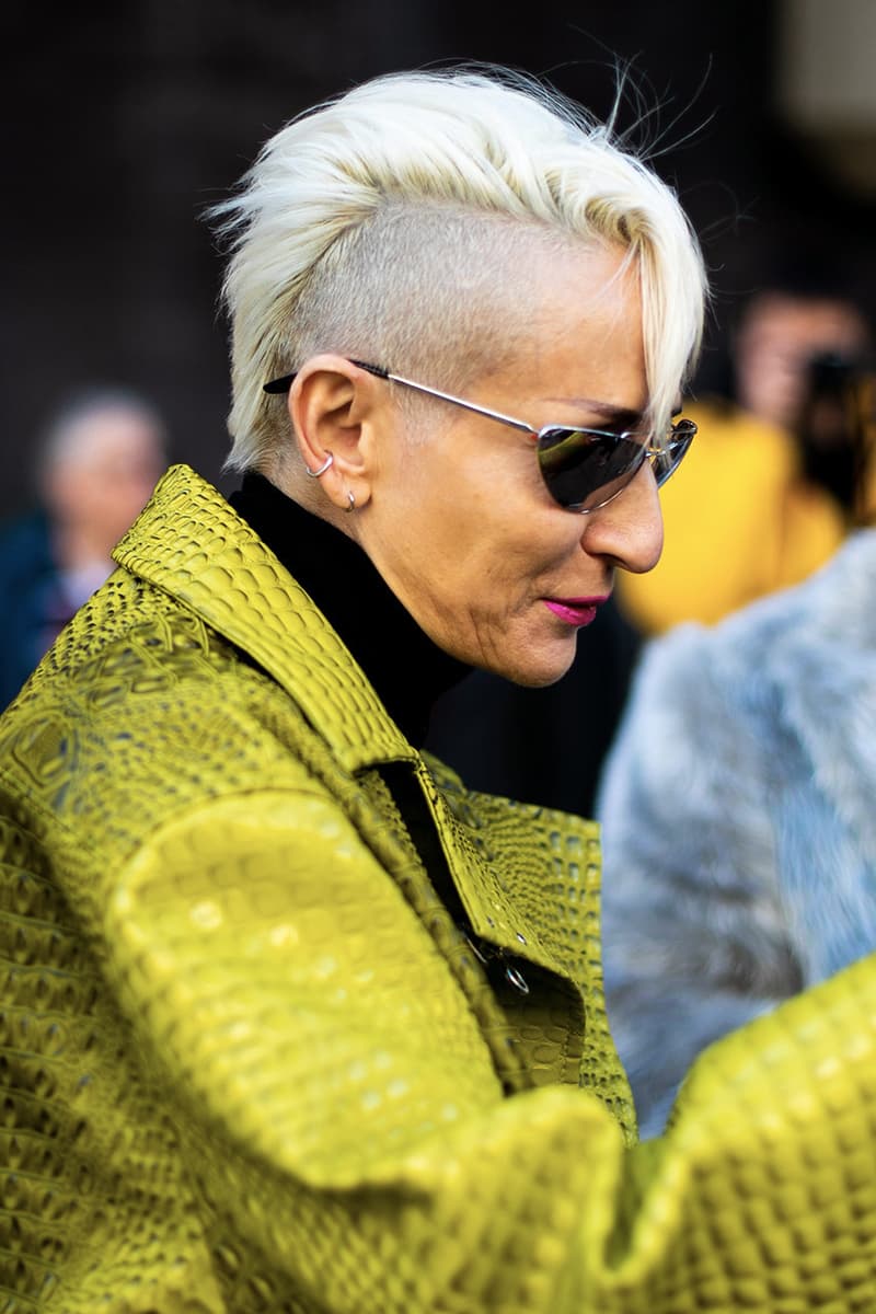 Fashion Week Street Style: Best Accessories Sunglasses Burberry Scarf Clips Ashley Williams Paris Milan New York London Fashion Week Month Streetsnaps