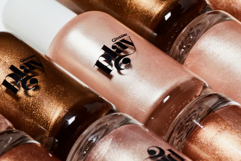Glossier Play Niteshine Highlighters Gold Metallic Bronze