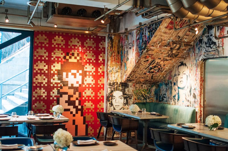 hong kong street art restaurant brunch kaws yayoi kusama jeff koons shepard fairey