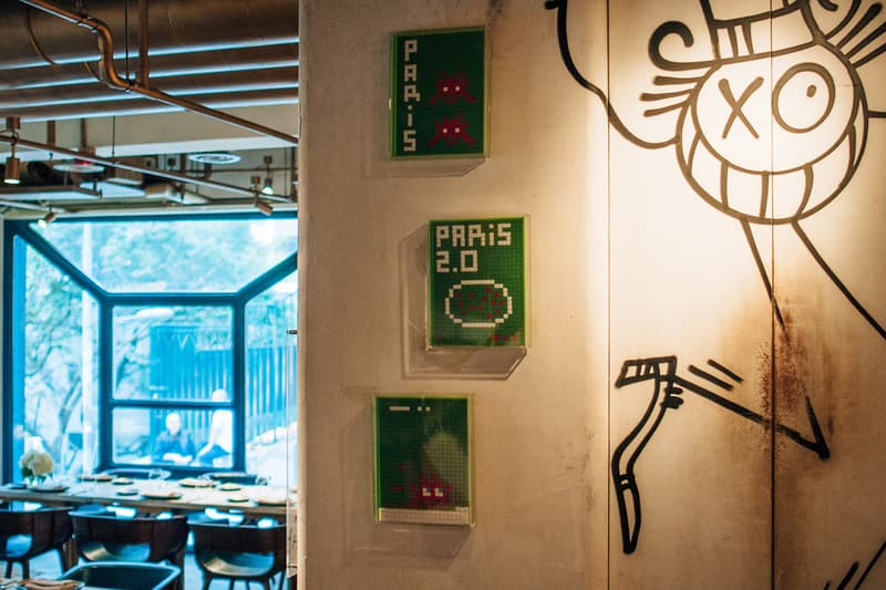 hong kong street art restaurant brunch kaws yayoi kusama jeff koons shepard fairey