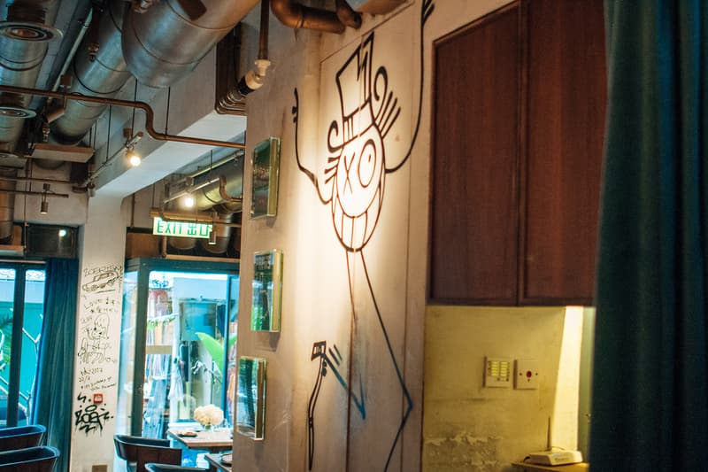 hong kong street art restaurant brunch kaws yayoi kusama jeff koons shepard fairey