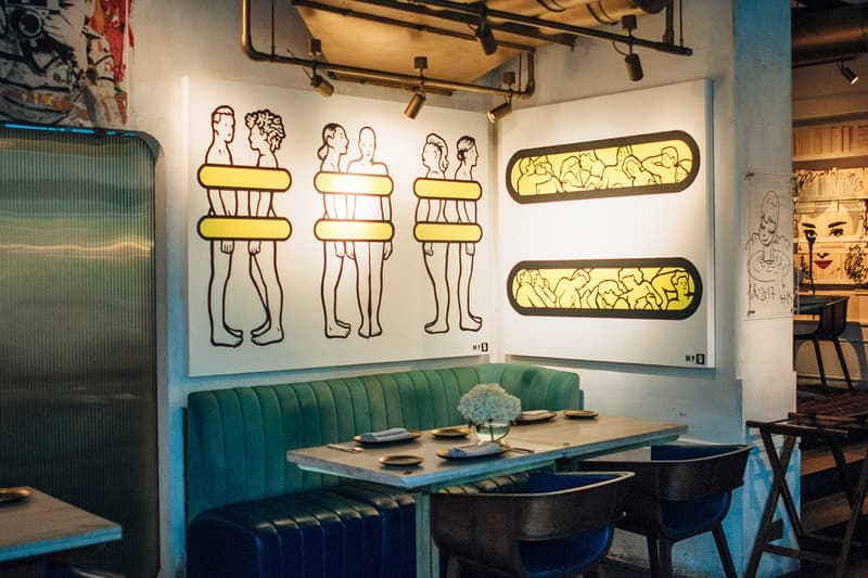 hong kong street art restaurant brunch kaws yayoi kusama jeff koons shepard fairey