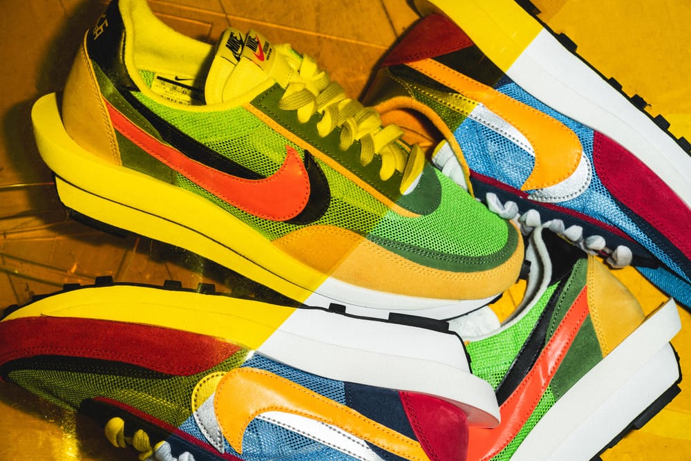 sacai x Nike LDV Waffle Daybreak Racer Release Closer Look Fashion Sneaker Shoe Chitose Abe