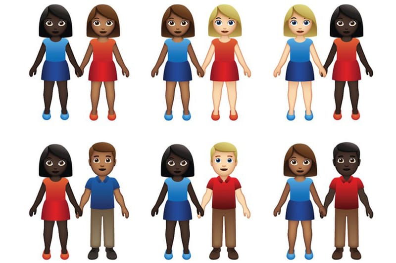 Here's Your First Look at the New Interracial Couple Emojis