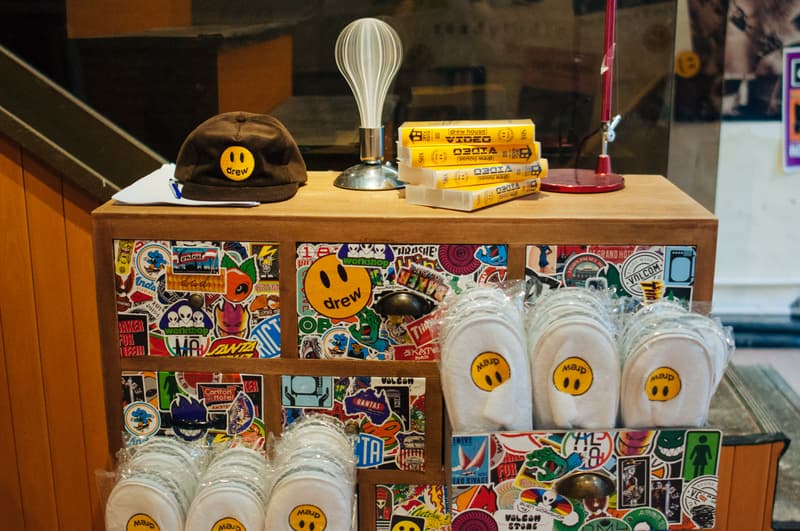 Justin Bieber Drew House Opens in Hong Kong Pop-up Store Shop Collection Brand