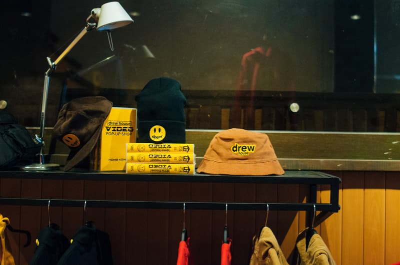 Justin Bieber Drew House Opens in Hong Kong Pop-up Store Shop Collection Brand