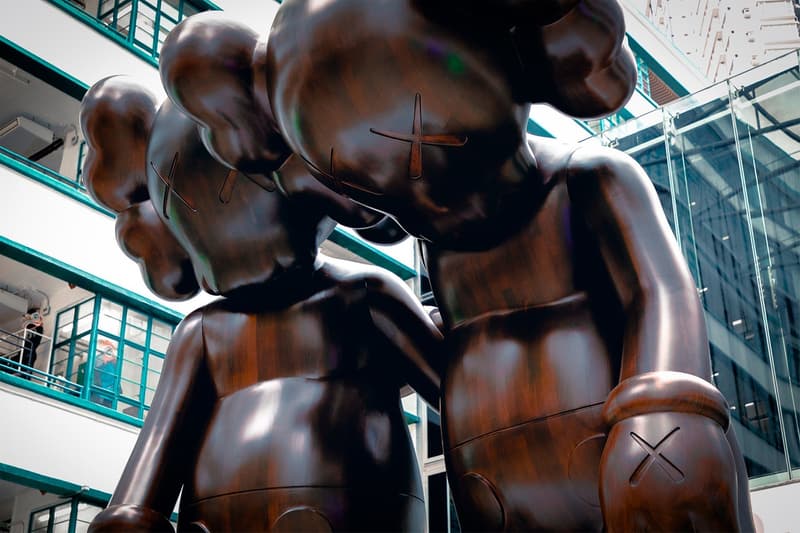 KAWS: ALONG THE WAY Hong Kong Exhibition Companion Sculpture Brown