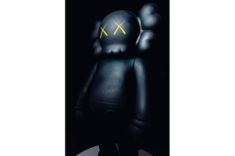 KAWS: ALONG THE WAY Hong Kong Exhibition Sculpture Companion Black