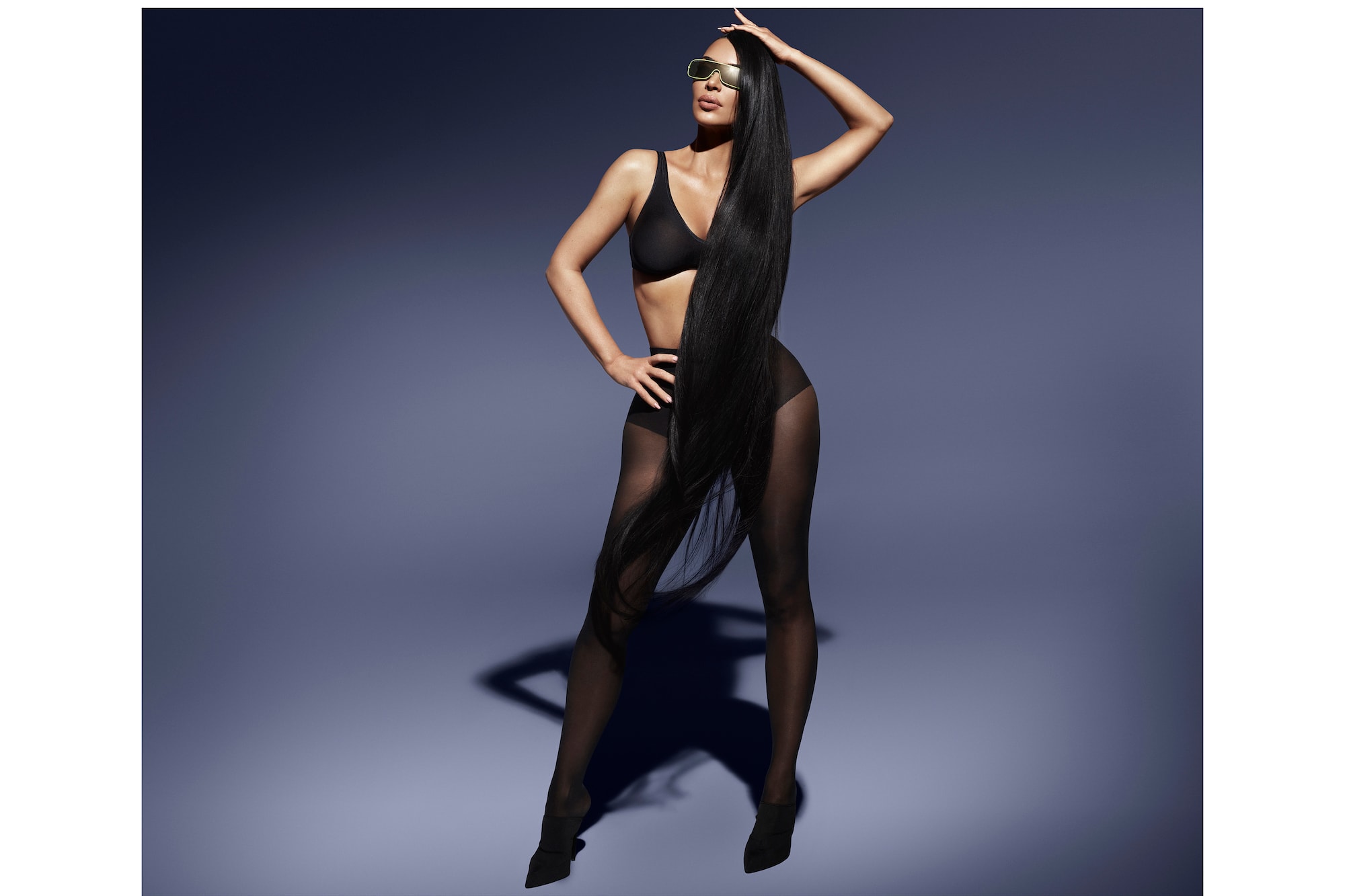Kim Kardashian Launches Eyewear Collaboration Carolina Lemke Shades Eyewear Collection 