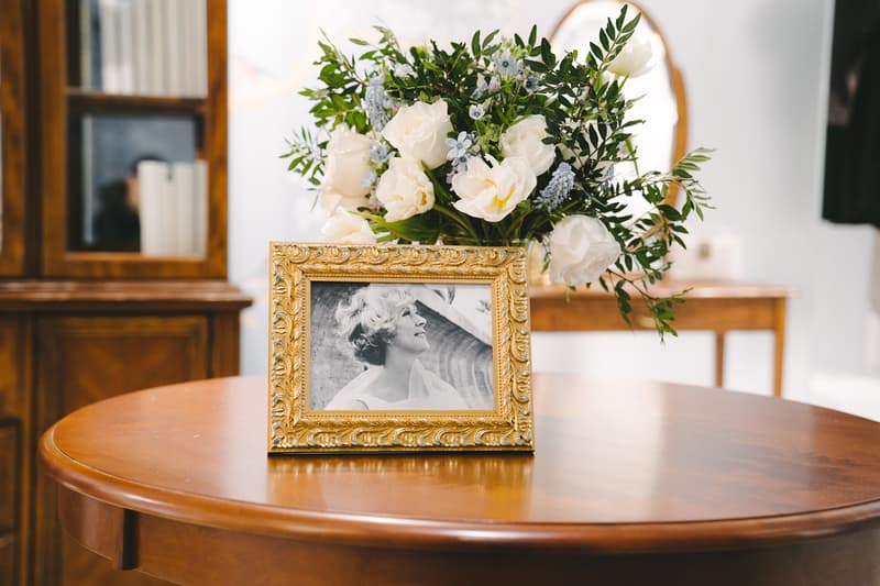 KITH x Estee Lauder Store Office Space New York Furniture Brown Picture Frame Gold