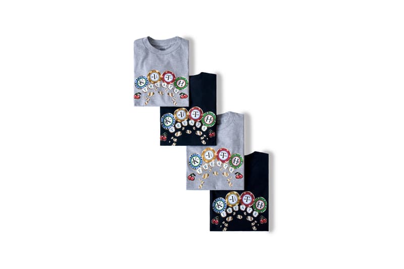 KITH Treats Jackpot Collection Long Sleeve Shirts Grey Black