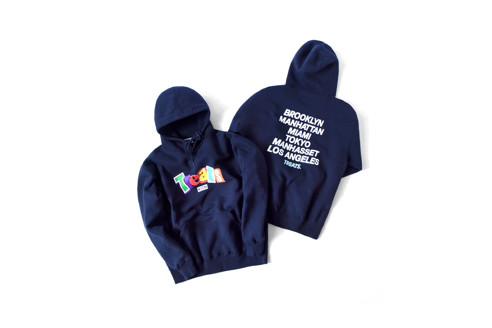 KITH Treats National Cereal Day 2019 Ransom Collection Hoodies Navy