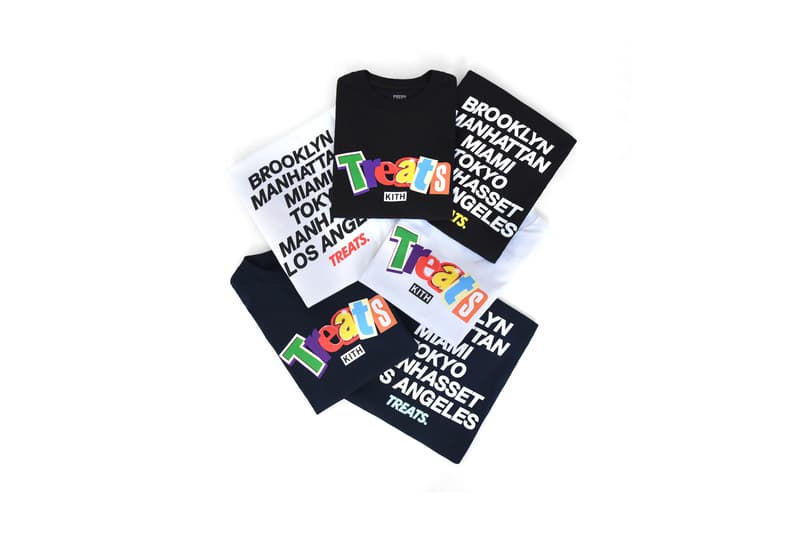 KITH Treats National Cereal Day 2019 Ransom Collection T-Shirts White Black