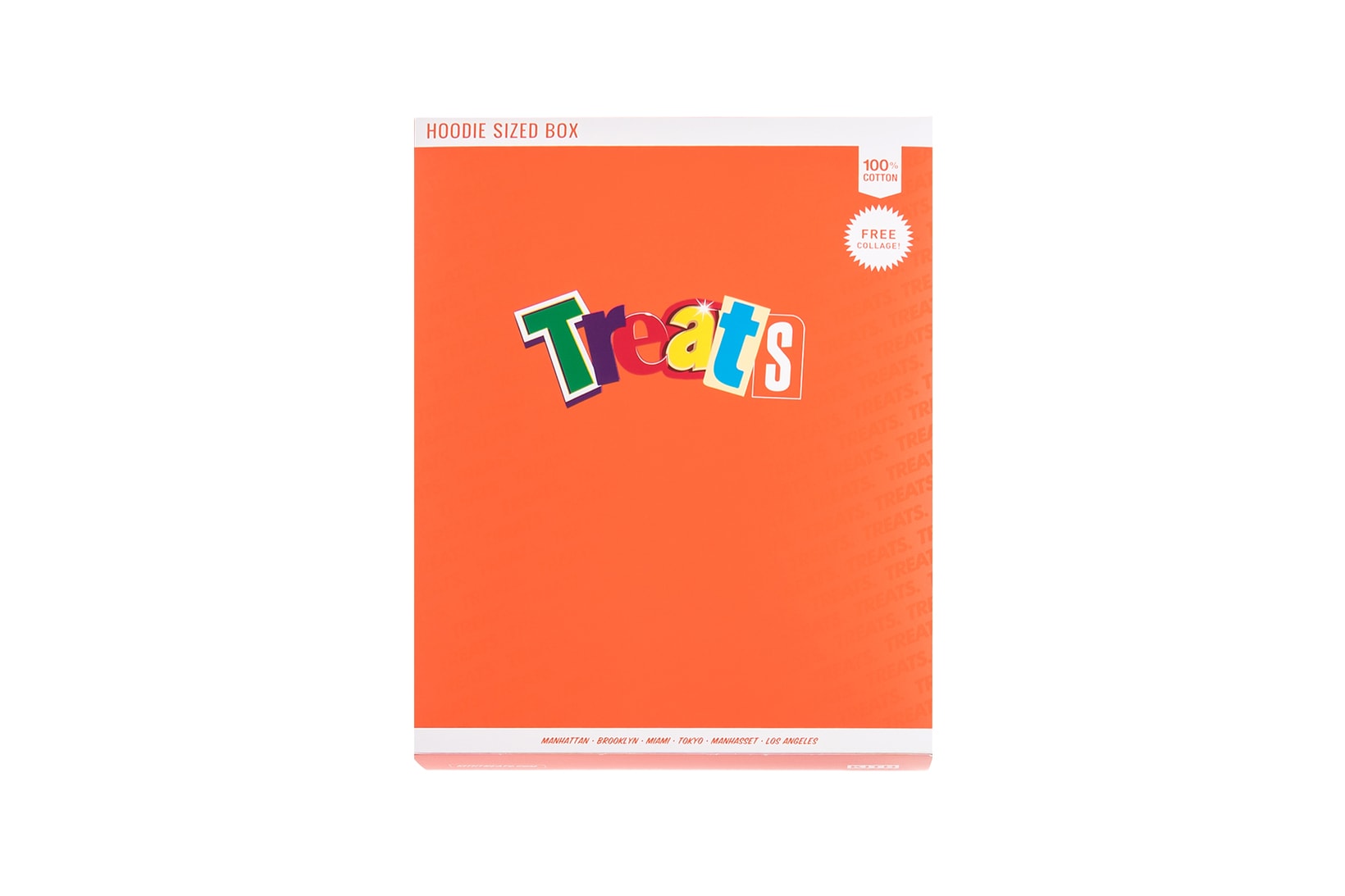 KITH Treats National Cereal Day 2019 Ransom Collection Box Orange