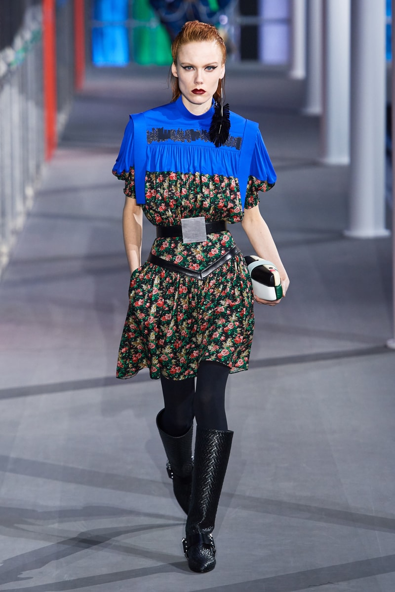 Louis Vuitton Paris Fashion Week FW19 Collection Fall Winter 2019 Ready to Wear Louvre Museum PFW Nicolas Ghesquiere