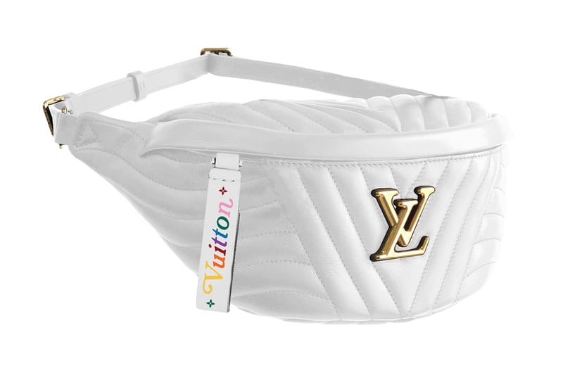 louis vuitton white fanny pack